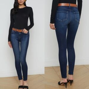 L'agence Marguerite Skinny High-Rise Jeans in Orlando, Size 26